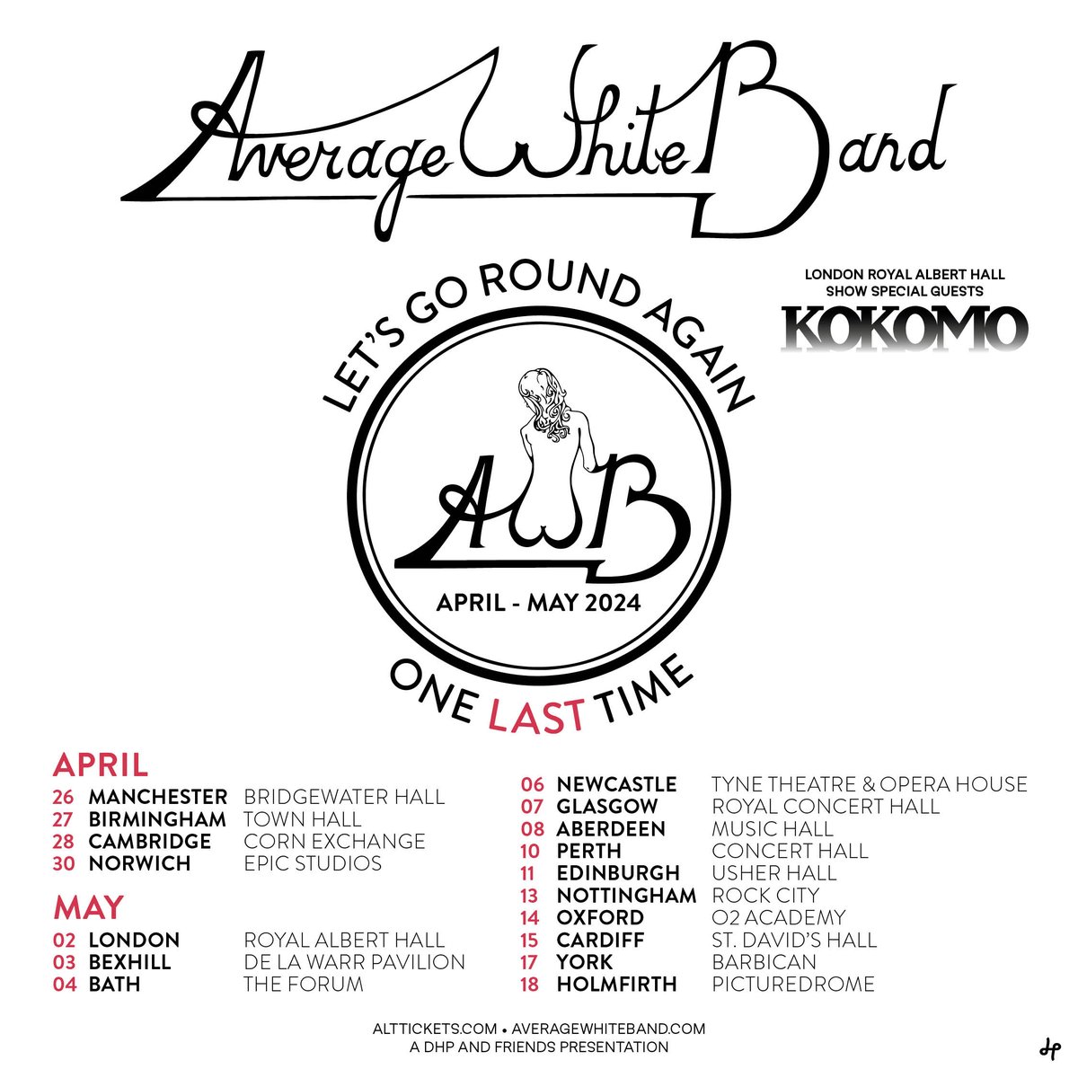 average white band uk tour dates